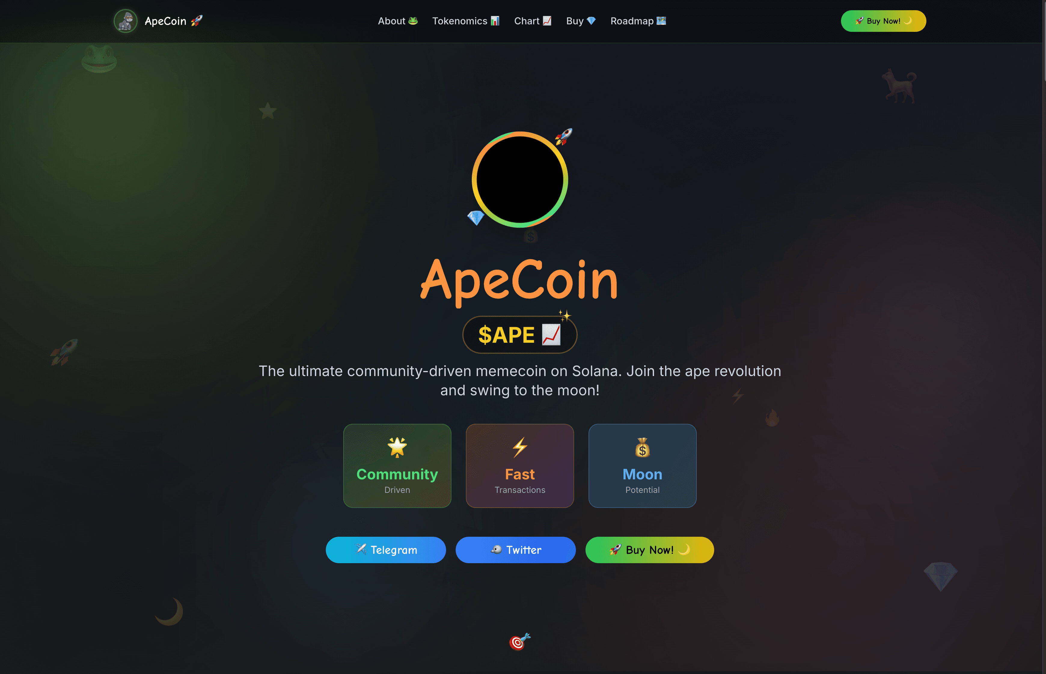 Meme Theme Template Preview